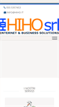 Mobile Screenshot of hiho.it