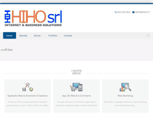 Tablet Screenshot of hiho.it